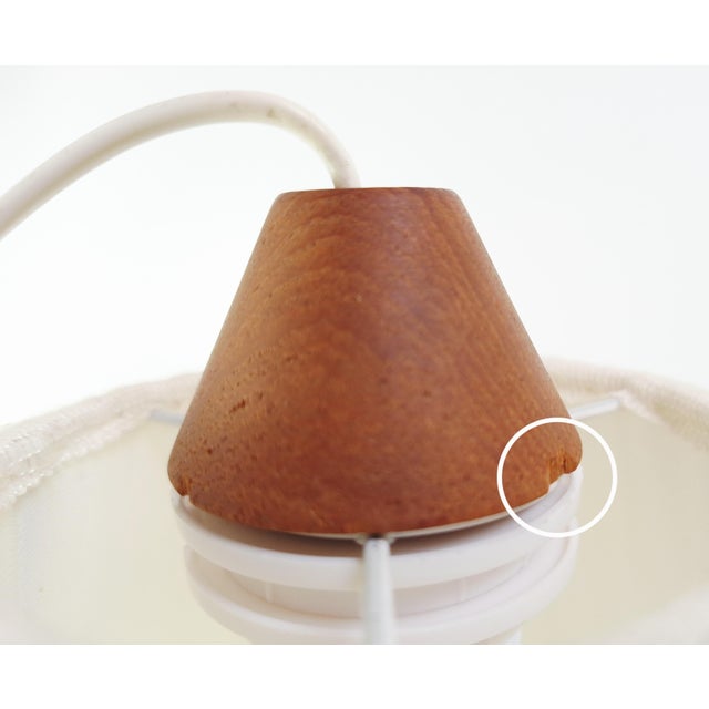 Modern Teak Wall Lamp with Swiveling Arm, 1950s For Sale - Image 10 of 14