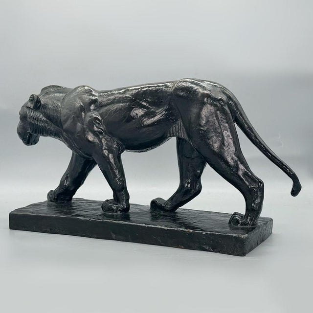 Prowling Lion from Piero Palazzolo, 1920s For Sale - Image 3 of 13