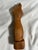 Rustic Mid Century Carved Wooden Figa Fist Sculpture For Sale - Image 3 of 11