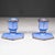 Vintage Solid Steel Candlestick Holders c.1940 For Sale - Image 4 of 7