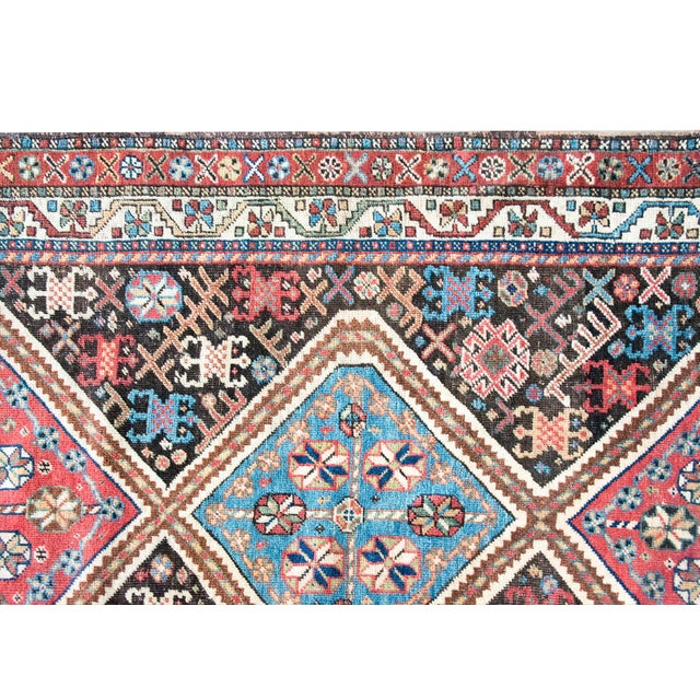 Early 20th Century Persian Afshar Rug For Sale - Image 9 of 15