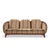 R Huber Mid Century Teak Sofa This sofa measures: 79 wide x 36 deep x 31 inches high, with a seat height of 15 and arm...
