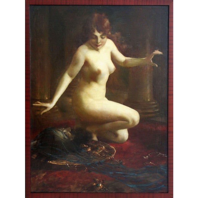 Eugen Ansen-Hofmann, Oriental motif. Oil on canvas, 100x73.5 cm This piece has an attribution mark, I am sure that it is...