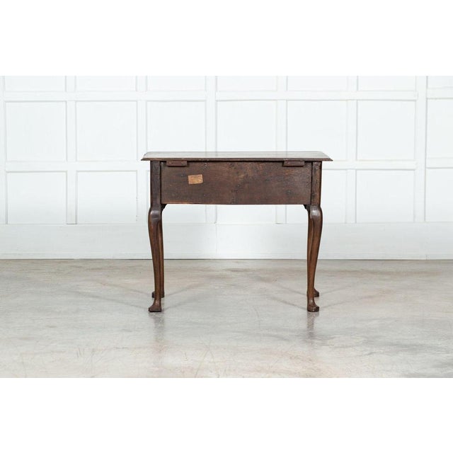George III Walnut Side Table, 1770 For Sale - Image 15 of 16