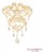 18k (750) Yellow Gold Natural Diamond Convertible Pendant and Brooch For Sale