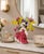 Mid-Century Modern Ceramic Flamenco Dancer Table Lamp with Floral Details. Very Rare Find!!! Featuring a Flamenco Dancer...