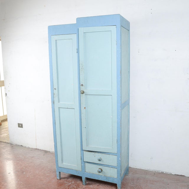 Vintage Painted Kitchen Sideboard, 1950s For Sale - Image 3 of 16