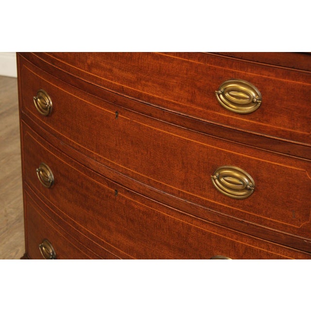 Biggs Hepplewhite Style Mahogany Chest of Drawers For Sale - Image 17 of 18