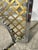 1970s 1970s Hollywood Regency Two-Tone Chrome & Brass "Cloister" Square Cocktail Table Attributed to Mastercraft For Sale - Image 5 of 9