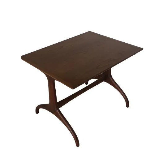 Bone Late 19th Century Heritage Henredon Table Horn Leg Side End Table For Sale - Image 7 of 11