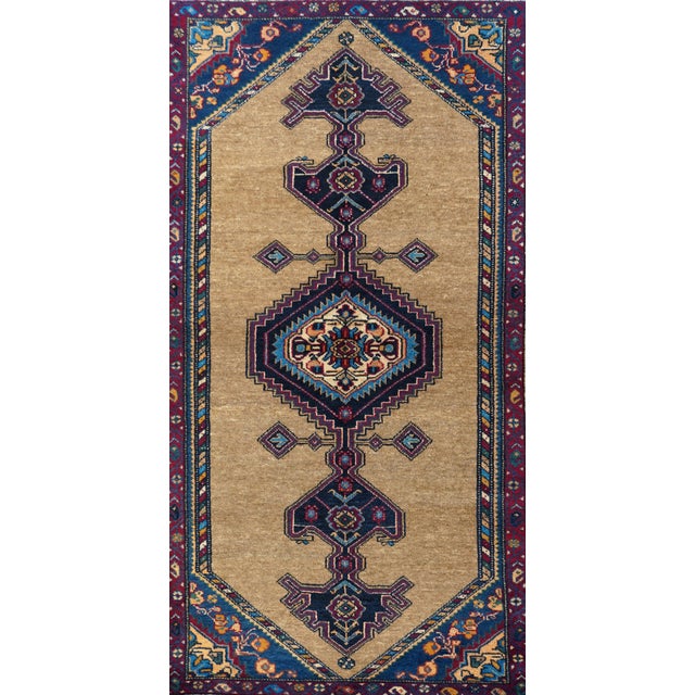 Traditional Antique Bidjar Rug 4'6'' X 7'3'' For Sale - Image 3 of 12
