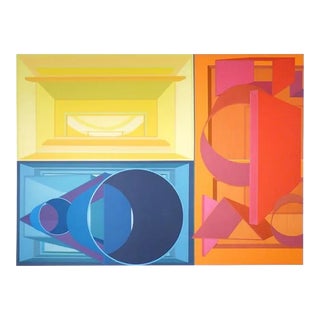 Jewel of Dalmatia Lithograph by Al Held, 1991 For Sale