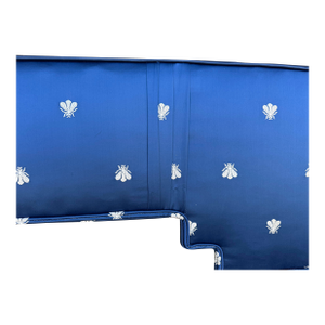 Napoleon Bee Navy Window Cornice / Window Valance