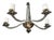 Donghia Stellare Smoked Murano Glass 5 Arm Chandelier For Sale In Los Angeles - Image 6 of 6