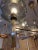 Antique Chandelier in Chrome and Glass by Holger Johansson, 1950s For Sale - Image 4 of 14