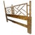 Faux Bamboo c1970s Tortoise Finish King Size Decorative Headboard Bed MINT!
