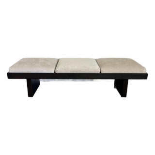 Harvey Probber Attributed “Series 70” Solid Oak Bench, Circa 1950s For Sale
