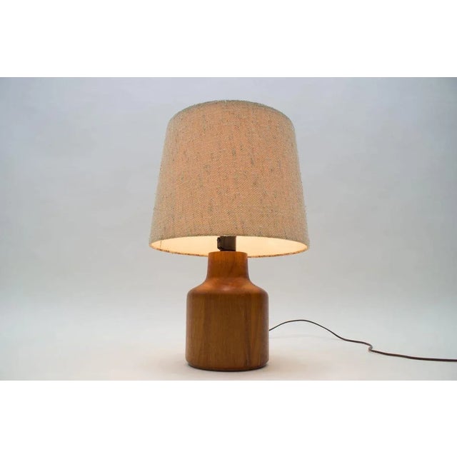 Danish Teak Table Lamp, 1960s For Sale - Image 4 of 18
