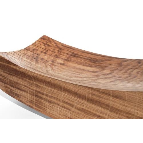 V21394 Vessel in Natural Oak Wood by Jörg Pietschmann For Sale - Image 4 of 17