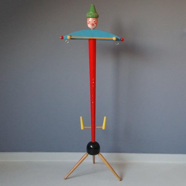 Wooden Children's Valet Stand, 1950s For Sale - Image 9 of 9