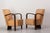 French Art Deco Beech Armchairs, 1930, Set of 2 For Sale - Image 4 of 12