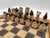 Figural Animal Terracotta Chess Set With Oak-Framed Board For Sale - Image 12 of 18