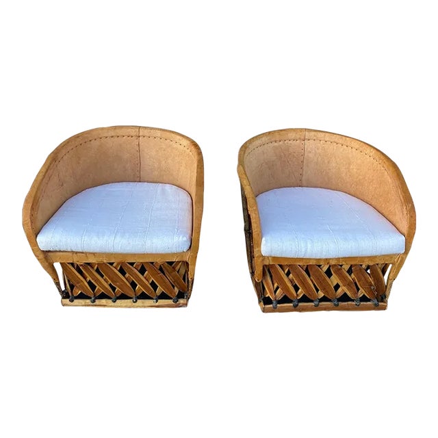 Vintage Equipale Chairs - a Pair For Sale