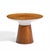 Mid 20th Century Frank Rohloff for Brown Saltman Mid Century Tulip Walnut Pedestal Side Table For Sale - Image 5 of 7