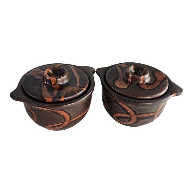 Laurentian Covered Soup Bowls #370 Set of 2 For Sale