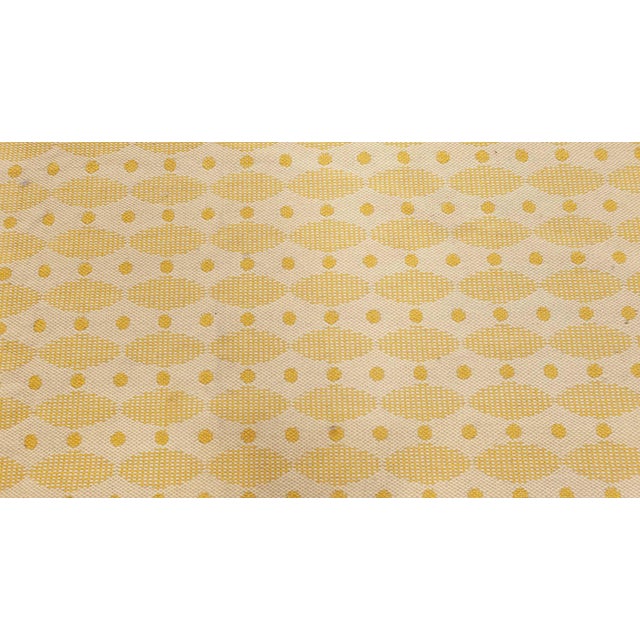 Doris Leslie Blau Midcentury Swedish Yellow Double Sided Fragment Rug For Sale In New York - Image 6 of 7