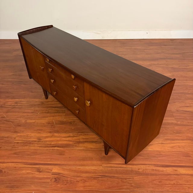 Wood A. Younger ‘Volnay’ Afromosia & Teak Sideboard For Sale - Image 7 of 12