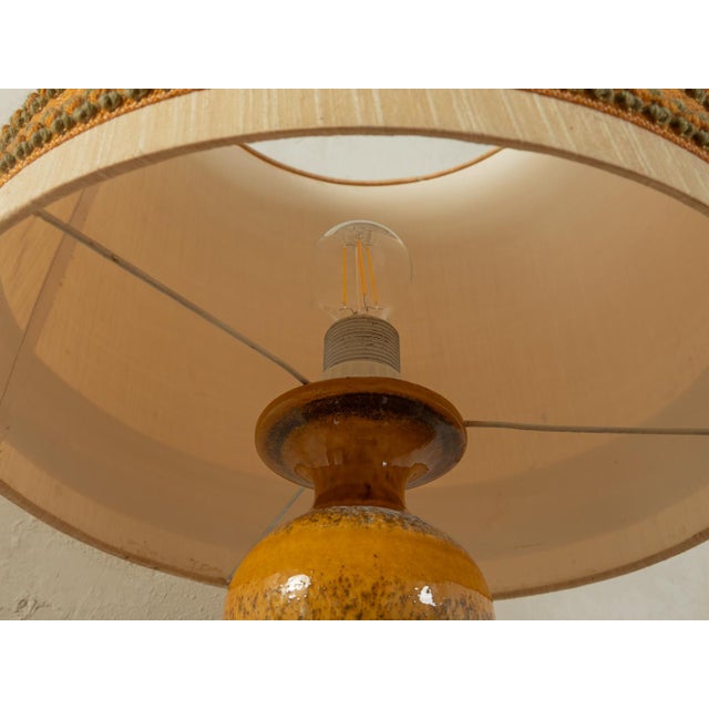 Textile Bubble Table Lamp from Kaiser Leuchten, 1960s For Sale - Image 7 of 10
