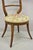 Early 20th Century Vintage Italian Biedermeier Saber Leg Accent Side Chair With Needlepoint Seat For Sale In Philadelphia - Image 6 of 12