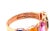 Multicolor Sapphire & Diamond 18k Rose Gold Band Ring - Size 6 For Sale In Miami - Image 6 of 7