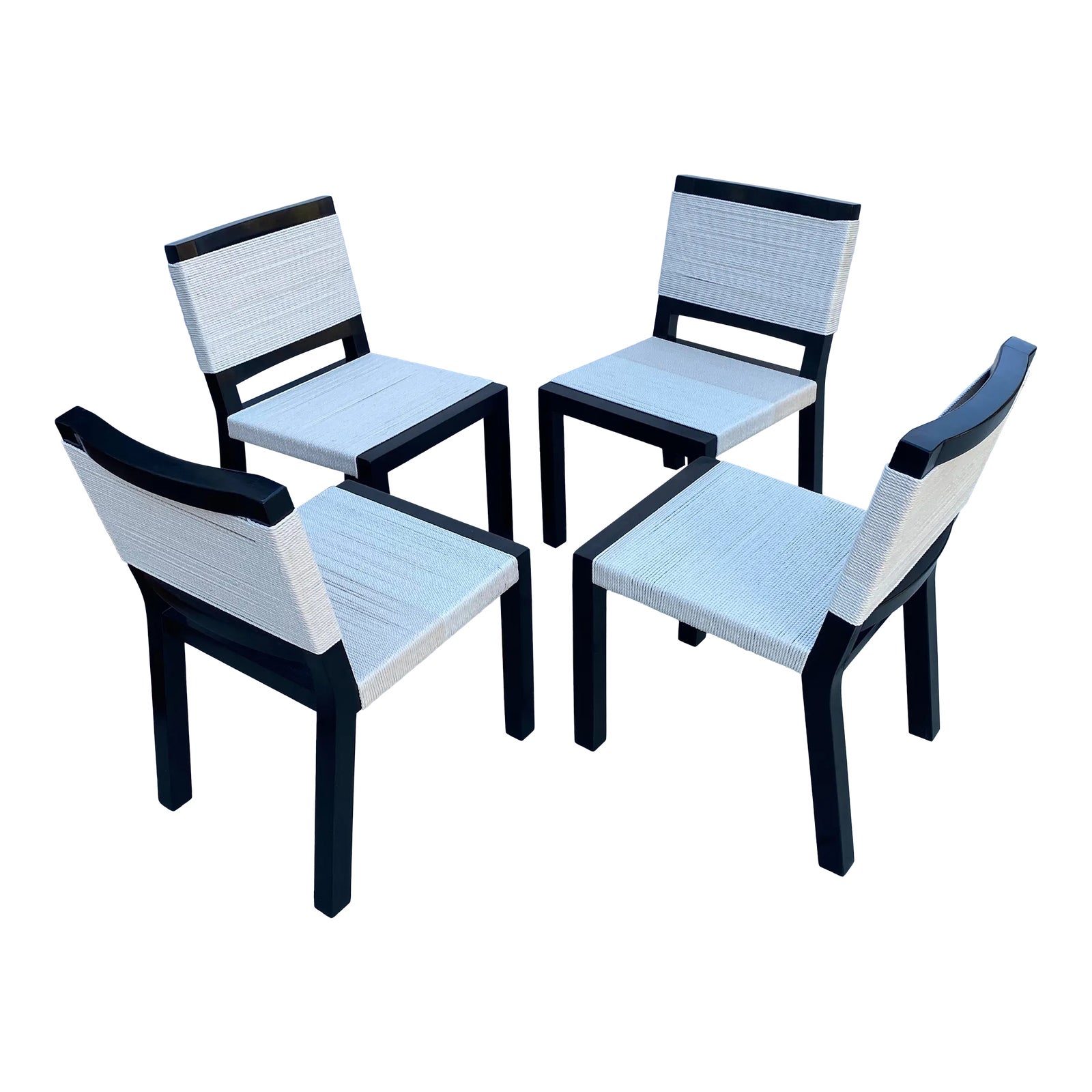 1950’s String Chair by Vkg of Beverly Hills-Set of Four. | Chairish