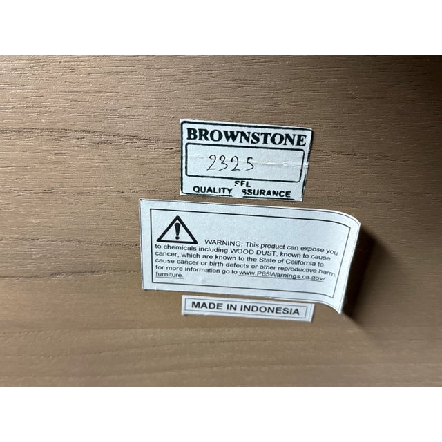 Brownstone Furniture Palmer Rectangular Coffee Table For Sale - Image 12 of 12