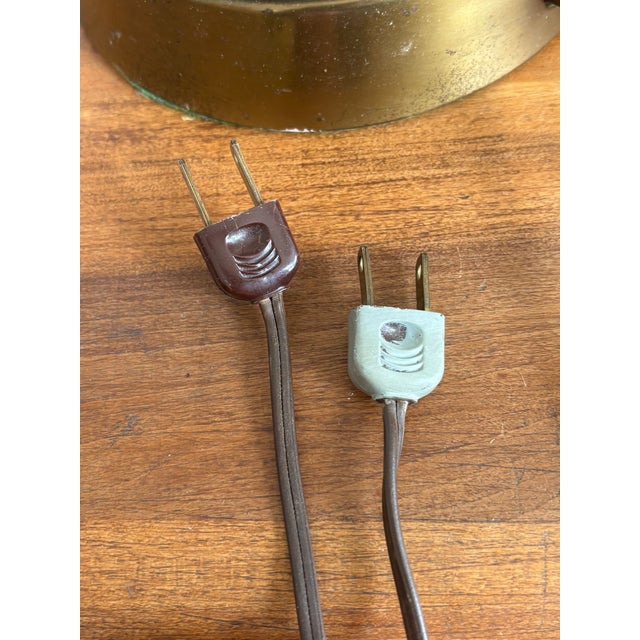 Pink 1940s Traditional Boudoir Floral Lamp - a Pair For Sale - Image 8 of 9