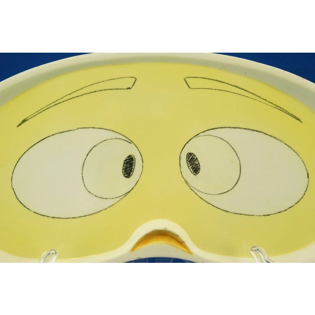 Large Ceramic Tray Plate by Vi.Bi Turin, 1950s For Sale - Image 12 of 18