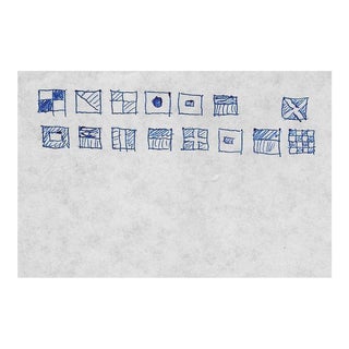 Robert Herrman Nautical Flags Drawing For Sale