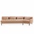 Mid-Century Modern Attributed to Edward Wormley for Dunbar Angle Sofa, C. 1960s For Sale - Image 3 of 6