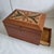 Wood Swedish Sockerskrin Sugar Box Masur Birch Kurbits Folk Art 1973 Signed For Sale - Image 7 of 7