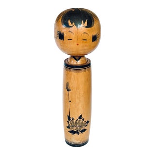 Vintage Sosaku Kokeshi Doll by Kanazawa Tokushie For Sale
