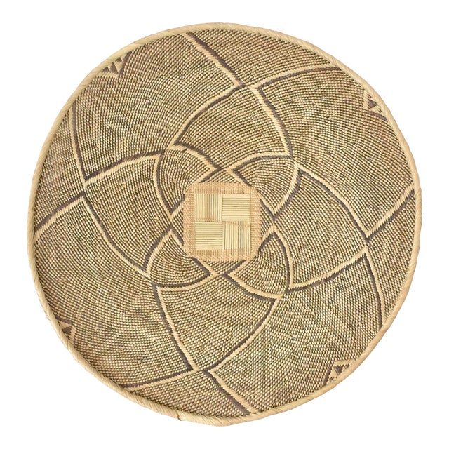 Early 20th Century Tonga Binga Basket 23.5 Inch For Sale