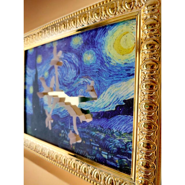 Sagrasse I'm Sorry Vincent Van Gogh Resin and marble powder 36x44x5cm Edition of 100 Signed Framed This piece is...