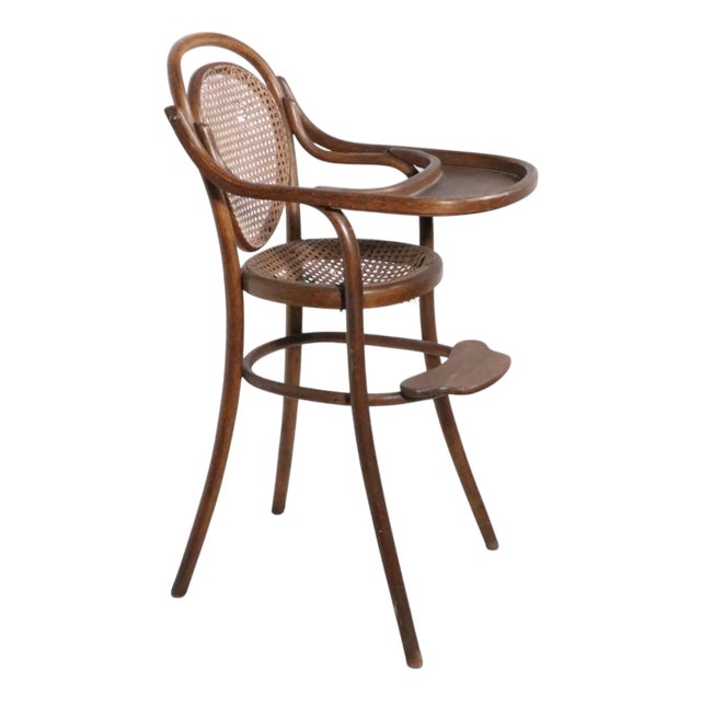 Antique Bentwood Highchair Att. To Thonet For Sale