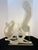 Tall Frosted Lucite Figurine Dancing For Sale - Image 9 of 9