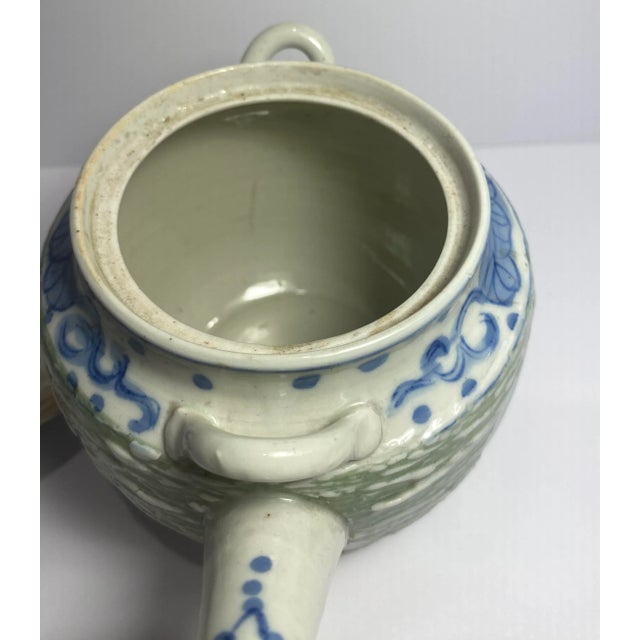 Early 20th Century Antique Japanese Porcelain Teapot For Sale - Image 5 of 7