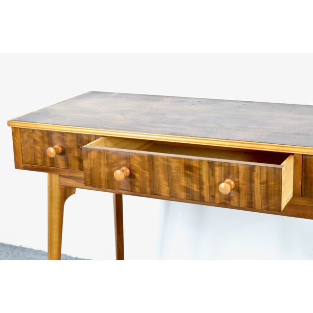 Mid-Century Modern Mid-Century Modern Walnut Console Table from Morris of Glasgow For Sale - Image 3 of 11