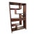 Asian Latticwork Etagere Bookcase For Sale