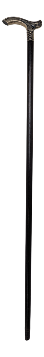 Art Nouveau Walking Stick in 800 Silver, 1890s